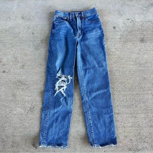 Madewell “The Perfect Vintage Straight Jean” Size 25